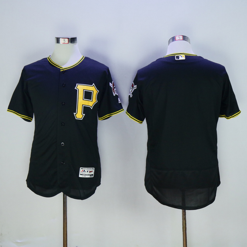 Men Pittsburgh Pirates Blank Black Elite MLB Jerseys->pittsburgh pirates->MLB Jersey